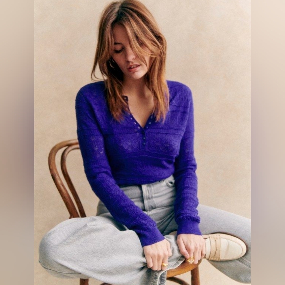 Sezane Lyna - XS - Bright Purple